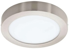 Φωτιστικό Οροφής-Πλαφονιέρα Fueva-Z 900114 21x2,8cm Dimmable Led 16,5W Satin Nickel Eglo Steel,Plastic