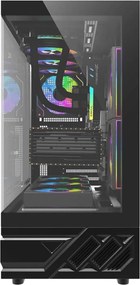 Θήκη υπολογιστή DarkFlash DS950 (μαύρη) + 6 ανεμιστήρες