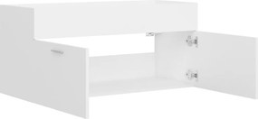 vidaXL Ντουλάπι Νιπτήρα Λευκό 100 x 38,5 x 46 εκ. από Επεξ. Ξύλο