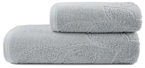 Πετσέτες Serenity (Σετ 2τμχ) Grey Nima Σετ Πετσέτες 70x140cm 100% Βαμβάκι
