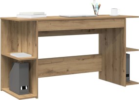 vidaXL Γραφείο artisan δρυς Επεξεργασμένο ξύλο 140 x 50 x 75 εκ.
