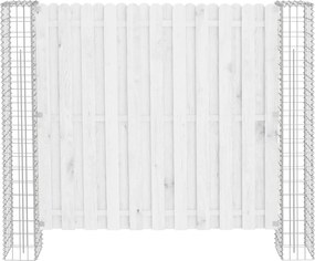 vidaXL Στύλος Περιφράξεων 2 pcs Ασημί 20 x 20 x 190 εκ. Μέταλλο