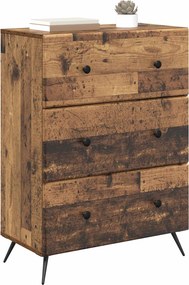 vidaXL Ντουλάπι με Συρτάρια 66 x 34,5 x 90 εκ Επεξεργασμένο Ξύλο