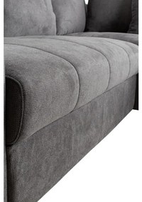BILL ΚΑΝΑΠΕΣ ΚΡΕΒΑΤΙ ΓΩΝΙΑ ΑΡΙΣΤΕΡΗ STONE 241x173x94 - 70-0414