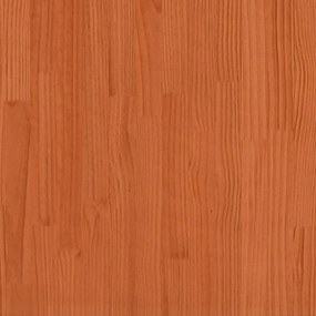 Σκελετός Κρεβ. Χωρίς Στρώμα Καφέ Κεριού 135x190 εκ Μασίφ Πεύκο 3307139
