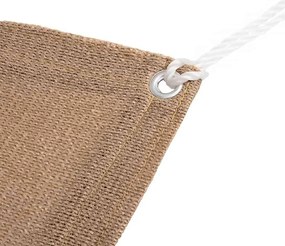 vidaXL Χαλί Σκηνής Taupe 400 x 400 εκ.