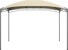 vidaXL Κιόσκι Κρεμ 3 x 4 x 2,65 μ. 180 γρ./μ²