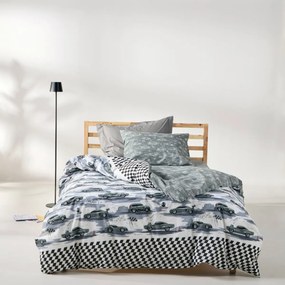 Παπλωματοθήκη Μονή (Σετ 165x245) 2 Όψεων Kentia Lukas
