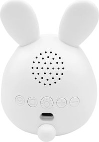 Φωτιζόμενο Ηλεκτρονικό Ξυπνητήρι Κουνελάκι Λευκό