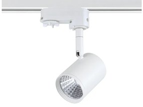 Σποτ Φωτιστικό Ράγας LED 7W Τριφασικό IP20 3000K Zuno ZUNO730W4 ACA-ZUNO730W4-Λευκό ZUNO730W4