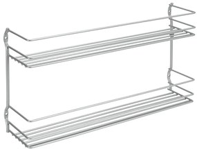 Εταζέρα Τοίχου Δυόροφη Metaltex 36x8x19εκ. 16-364632