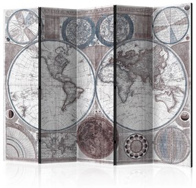 Διαχωριστικό με 5 τμήματα - Terraqueous Globe [Room Dividers] 225x172