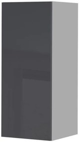 Ντουλάπι κρεμαστό Trinity V7-30-1K-Anthraki Gualistero - 30.00Χ32.00Χ72.00cm