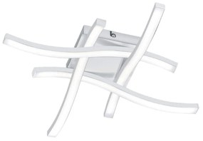 Φωτιστικό Οροφής - Πλαφονιέρα Route R62474131 4x5W Led 46x46x7cm 4000K White RL Lighting Metal