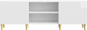 VidaXL Ντουλάπι TV Γυαλιστερό Λευκό 150 x 31 x 50 εκ.
