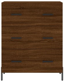 vidaXL Ντουλάπι Καφέ Δρυς 69,5 x 34 x 90 εκ. Επεξεργασμένο Ξύλο
