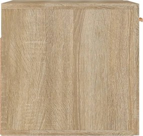 vidaXL Ντουλάπι Τοίχου Sonoma Δρυς 80x35x36,5 εκ. Επεξεργασμένο Ξύλο