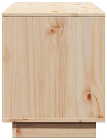 vidaXL Έπιπλο Τηλεόρασης 110,5 x 35 x 44 εκ. από Μασίφ Ξύλο Πεύκου