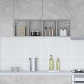 vidaXL Κρεμαστό ντουλάπι Σκυρόδεμα Γκρι 30 x 29,5 x 100 εκ.