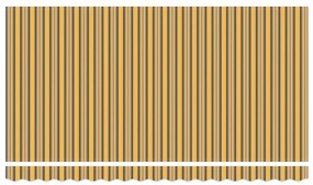 vidaXL Σκηνίτσα Αναδιπλούμενη Κίτρινο 400 x 200 cm ύφασμα