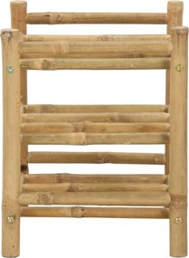 vidaXL Ράφι Κρασιού Φυσικό 32,5 x 29,5 x 36 εκ. Μπαμπού