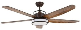 Lucci Air Louisville Ανεμιστήρας Οροφής 157cm με Φως και Τηλεχειριστήριο Oil Rub Bronze