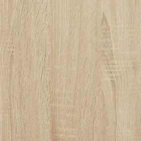 Έπιπλο Τηλεόρασης Sonoma Δρυς 80 x 40 x 40 εκ. από Μοριοσανίδα - Καφέ