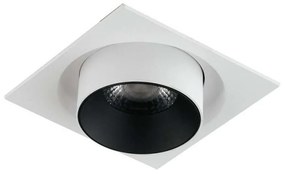 Φωτιστικό Οροφής - Σποτ Outsider INC-OUTSIDER-1X15M Ρυθμιζόμενο 15W Led 4000K 10x10x9,4cm White Inte Aluminium