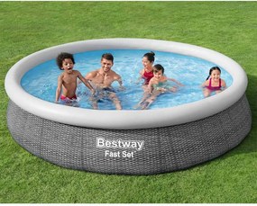 Bestway Πισίνα Σετ Στρογγυλή 366 x 76 εκ.
