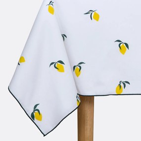 Τραπεζομάντηλο με στάμπα, βαμβακερό, CITRON