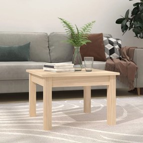 vidaXL Τραπεζάκι Σαλονιού Γκρι 45x45x30 εκ. από Μασίφ Ξύλο Πεύκου