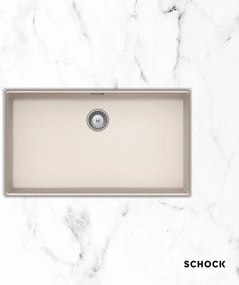 Schock Cristalite Manhattan Υποκαθήμενος Νεροχύτης 75x45,6εκ Everest
