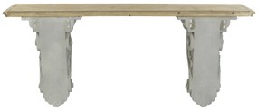 Έπιπλο Εισόδου DKD Home Decor Γκρι 180 x 35 x 78 cm
