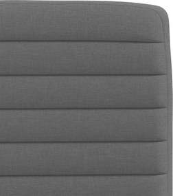 vidaXL Καρέκλες Τραπεζαρίας 2 τεμ Σκ. Γκρι Υφασμάτινες