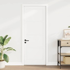 vidaXL Εσωτερική Πόρτα Λευκό 78 x 211 εκ Κόντρα πλακέ
