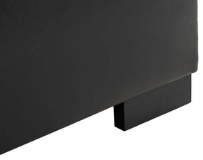 Γωνιακός Καναπές Scandinavian Choice 540, Γκρι, Μαύρο, 380x215x90cm, Πόδια: Ξύλο | Epipla1.gr
