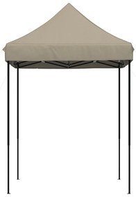 Τέντα Εκδηλώσεων Πτυσσόμενη Pop-Up Taupe 200x200x306 εκ. - Μπεζ-Γκρι