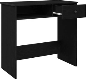 vidaXL Γραφείο Μαύρο 80 x 40 x 75 εκ. από Μοριοσανίδα
