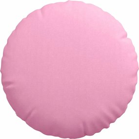 vidaXL Μαξιλάρια καθισμάτων 2 pcs Ροζ Ø60 x 21 εκ ύφασμα