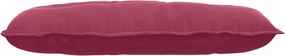 vidaXL Μαξιλάρι Πλάτης Κόκκινο 100 x 50 cm Υφασμάτινο Κορντουρά