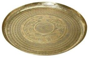Πλατώ Σερβιρίσματος Pandora LAK411K4 Φ25cm Gold Espiel Aluminium