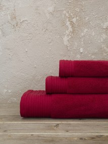 Πετσέτα 50x100 Feel Fresh - Ruby Red - Nima Home