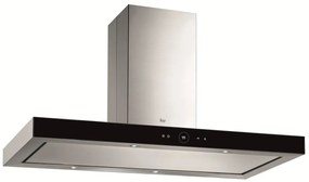 Teka DPL 1185 Island Ecopower Inox/Μαύρο Κρύσταλλο Απορροφητήρας Καμινάδα Οροφής 110 cm Εγγύηση 2+1 Χρόνια