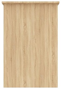 vidaXL Γραφείο Χρώμα Sonoma Δρυς 100 x 50 x 76 εκ. από Επεξ. Ξύλο