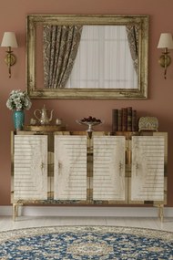 Console Tuna 120 - White, Travertine, Gold White
Travertine
Gold