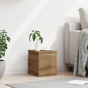 vidaXL Κουτί Αποθήκευσης Artisan Oak 30x35x35 εκ, Φτιαγμένο από Επεξεργασμένο Ξύλο