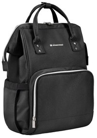 Τσάντα Αλλαξιέρα Backpack (32x18x41) Kikka Boo Siena Black - Silver 2025