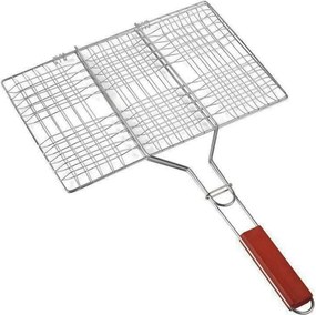 Διπλή Μεταλλική Σχάρα Ψησίματος 35x22cm