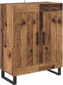 vidaXL Highboard 2 pcs Παλιό Ξύλο Επεξεργασμένο ξύλο