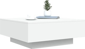vidaXL Τραπεζάκι Σαλονιού Λευκό 80 x 80 x 31 εκ. Επεξεργασμένο Ξύλο